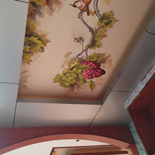 天花板绘画